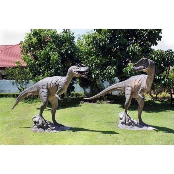 Design Toscano NE90071 112 Inch Allosaurus Dinosaur Statue Mouth Closed Quote