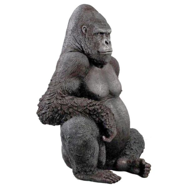 Design Toscano NE9009 33 1/2 Inch Western Lowland Gorilla Statue