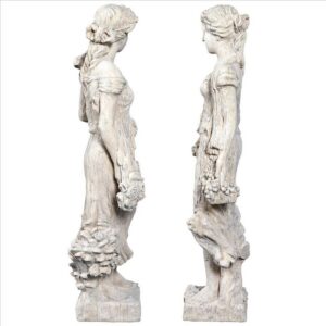 Design Toscano NE9210132 20 Inch Flora Proserpina Goddesses Statues Set