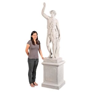 Design Toscano NE930608 Hercules with Nemean Lion with Plinth