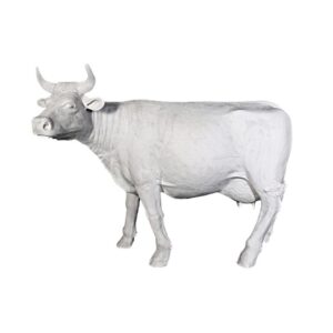 Design Toscano NE980139 79 Inch Grand Scale Holstein Statue - Unpainted