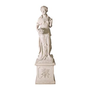 Design Toscano NE990057 24 Inch Four Seasons Spring Statue with Plinth