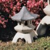 Design Toscano NG29869 7 1/2 Inch Medium Pagoda Lantern Statue