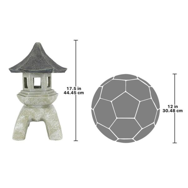 Design Toscano NG29870 Large Pogoda Lantern Statue