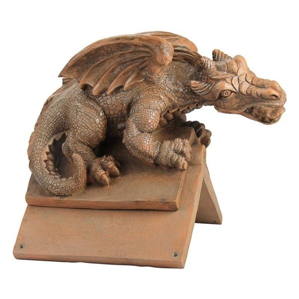 Design Toscano NG30667 21 Inch Apex Rooftop Dragon