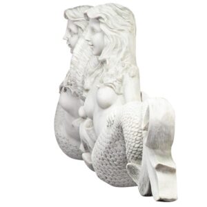 Design Toscano NG306790 39 1/2 Inch Mermaid Pediment