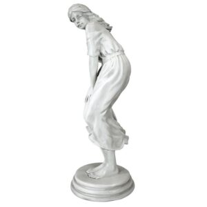 Design Toscano NG31127 14 1/2 Inch Windblown Maiden Statue