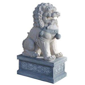 Design Toscano NG31178 12 1/2 Inch Giant Foo Dog of the Forbidden City