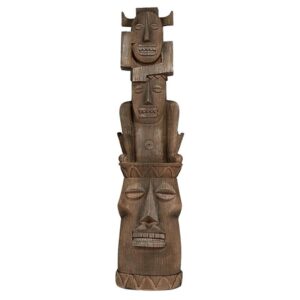 Design Toscano NG31188 9 Inch Gods of the Three Pleasures Tiki