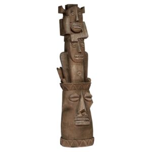 Design Toscano NG31188 9 Inch Gods of the Three Pleasures Tiki