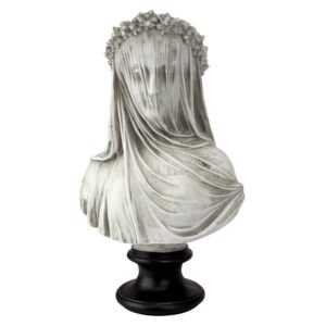 Design Toscano NG31524 9 Inch Veiled Maiden Bust