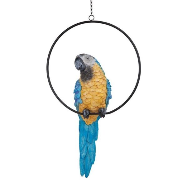 Design Toscano NG32112 12 1/2 Inch Large Polly in Paradise Parrot