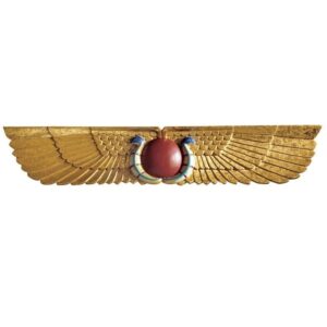 Design Toscano NG32428 40 Inch Egyptian Temple Pediment