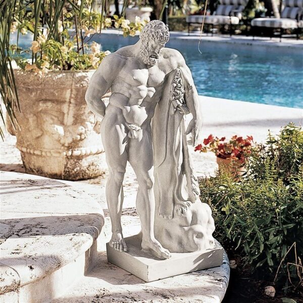 Design Toscano NG32438 15 Inch Farnese Hercules