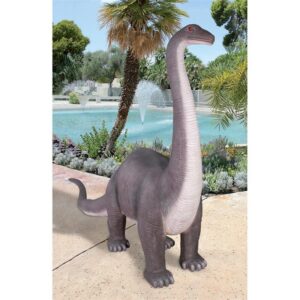 Design Toscano NG32470 29 1/2 Inch Boris the Brontosaurus Dinosaur Statue