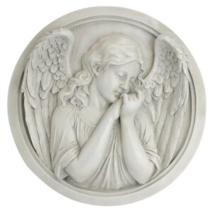 Design Toscano NG32473 12 Inch Thoughts of an Angel Plaque