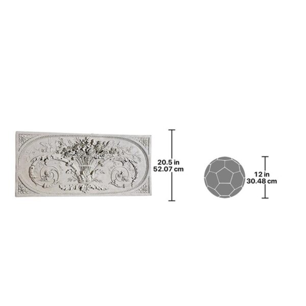 Design Toscano NG328905 48 Inch Le Bouquet Frieze