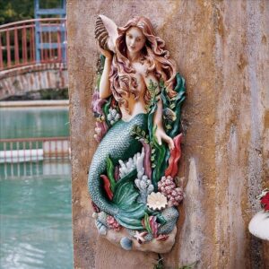 Design Toscano NG33502 13 Inch Melodys Cove Mermaid Plaque