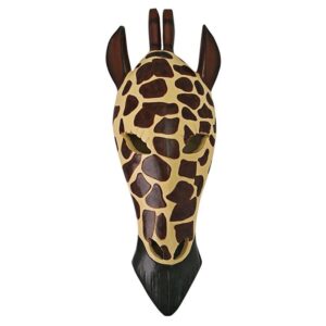 Design Toscano NG33504 5 1/2 Inch Zebra Mask Plaque