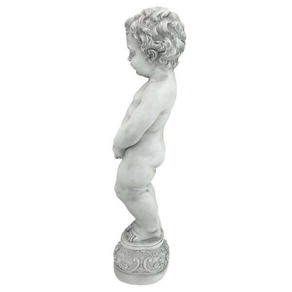 Design Toscano NG335051 10 1/2 Inch Manneken Pis Boy Piped Statue