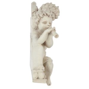 Design Toscano NG33572 19 1/2 Inch Angelic Notes Pediment