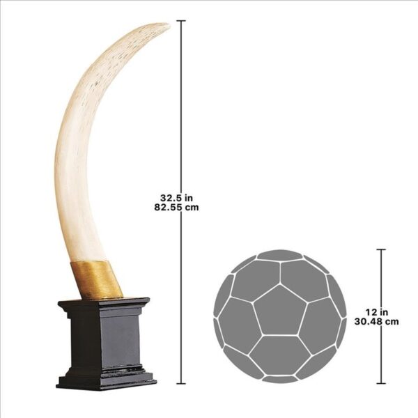 Design Toscano NG33639 13 Inch Elephant Tusk Trophy