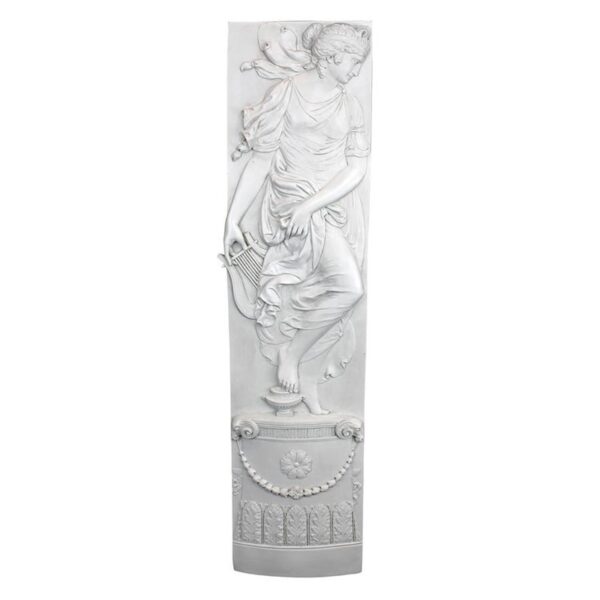 Design Toscano NG336550 11 1/2 Inch Dancer with Harp Frieze