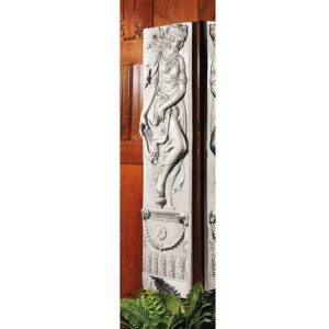 Design Toscano NG336550 11 1/2 Inch Dancer with Harp Frieze