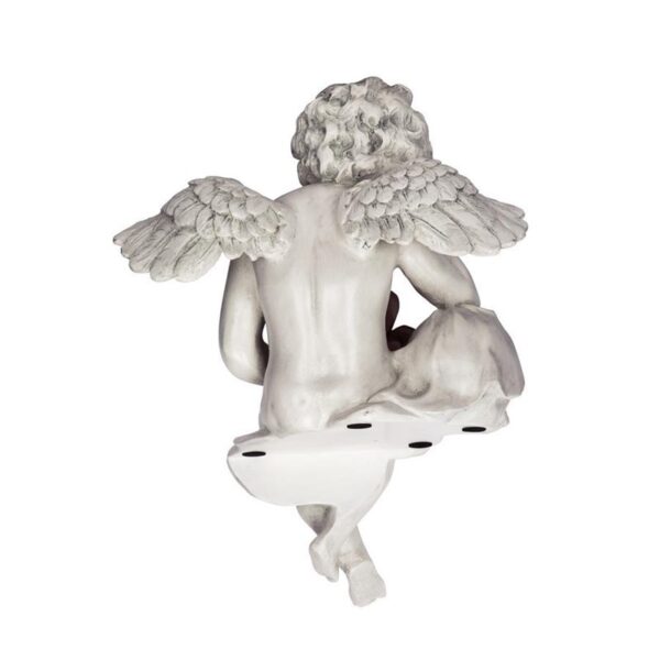 Design Toscano NG33982 8 1/2 Inch Mourning Mortality Cherub Sitter Statue