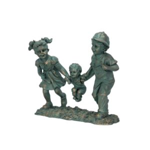 Design Toscano NG34161 12 Inch Swing Time Children Garden Statue