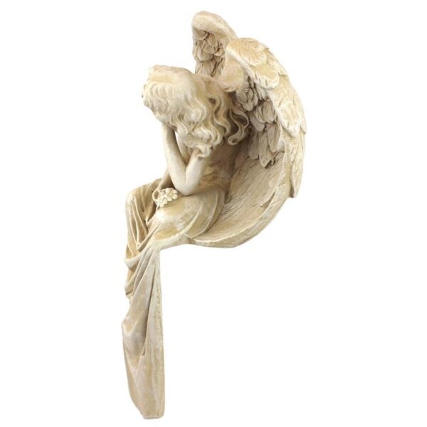 Design Toscano NG34725 8 1/2 Inch Medium Resting Grace Angel Statue