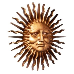 Design Toscano NG34918 25 Inch Sloane Square Sun Plaque