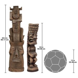 Design Toscano NG931189 6 Inch Set of Tiki Gods Set