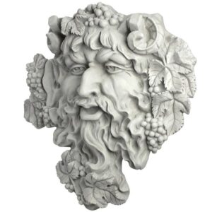 Design Toscano OS6120L 18 1/2 Inch Large Bacchus Plaque