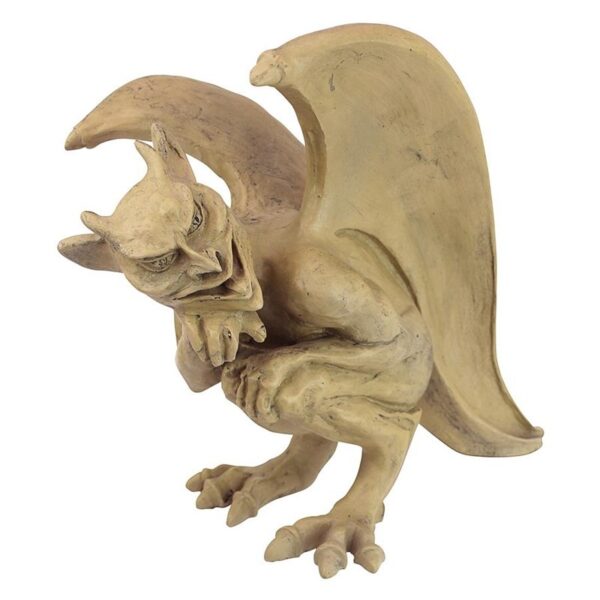 Design Toscano OS68829 7 1/2 Inch Cambridge Hopping Gargoyle Statue