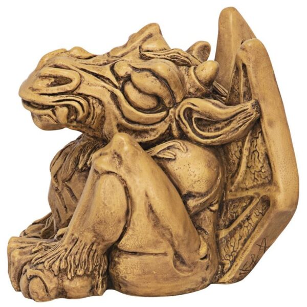 Design Toscano OS69003 8 1/2 Inch Large Feast on Fools Gargoyle Statue