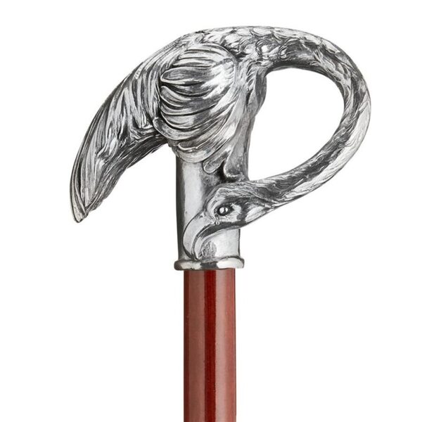 Design Toscano PA291 Padrone 2 Inch Swan Walking Stick