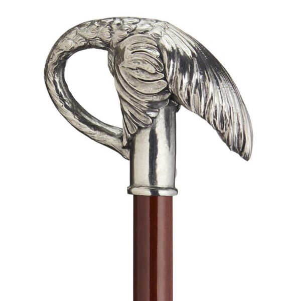 Design Toscano PA291 Padrone 2 Inch Swan Walking Stick