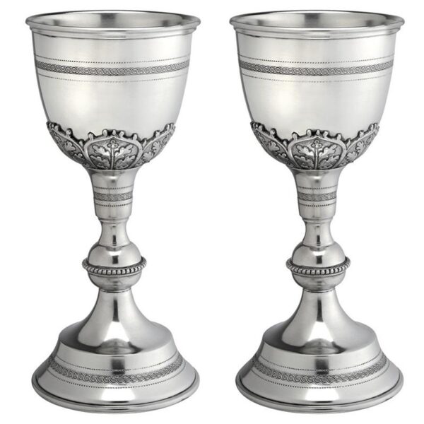 Design Toscano PA95000 Canterbury Grand Chalices, Set of 2