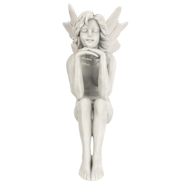 Design Toscano PD1546 5 1/2 Inch Pondering Garden Fairy