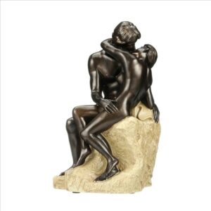 Design Toscano PD1901 6 1/2 Inch the Kiss by Rodin