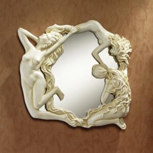 Design Toscano PD2583 12 Inch Dance of The Nymphs Mirror