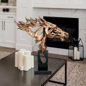 Design Toscano PD53 21 Inch Modern Horse Head on Base