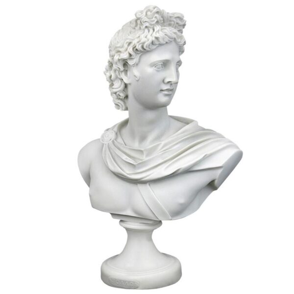 Design Toscano PD72520 8 Inch Apollo Belvedere Bust