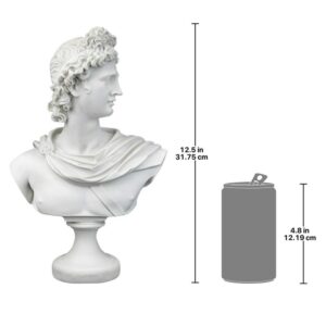 Design Toscano PD72520 8 Inch Apollo Belvedere Bust