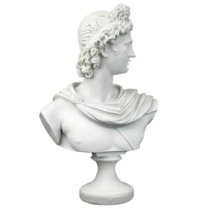 Design Toscano PD72520 8 Inch Apollo Belvedere Bust