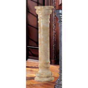 Design Toscano PO8031V 10 Inch Marble Column - Verona