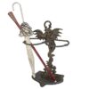 Design Toscano QH9267 17 1/2 Inch Wyvern Dragon Iron Walking Stick Holder