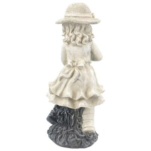 Design Toscano QL1007 6 Inch Medium Rebecca Gardener Girl Statue