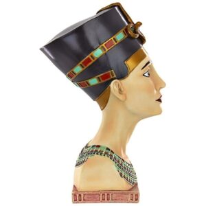 Design Toscano QL1242213 8 1/2 Inch Large Queen Nefertiti Bust